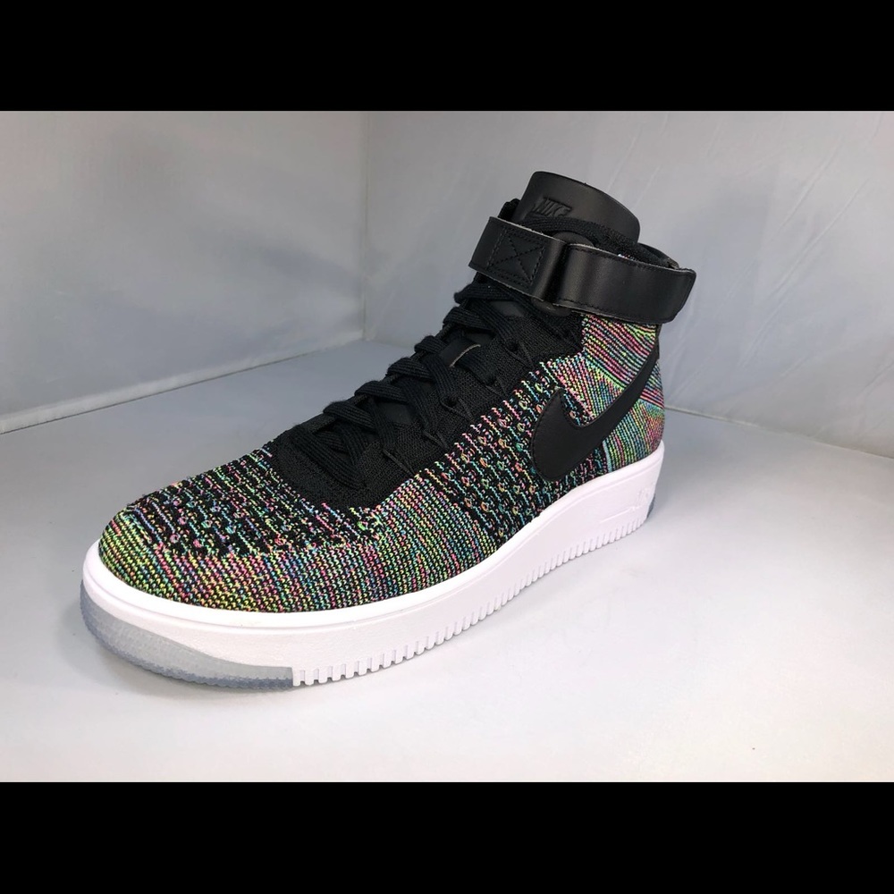 NIKE AF1 ULTRA FLYKNIT MID PINK BLAST AIR FORCE 1